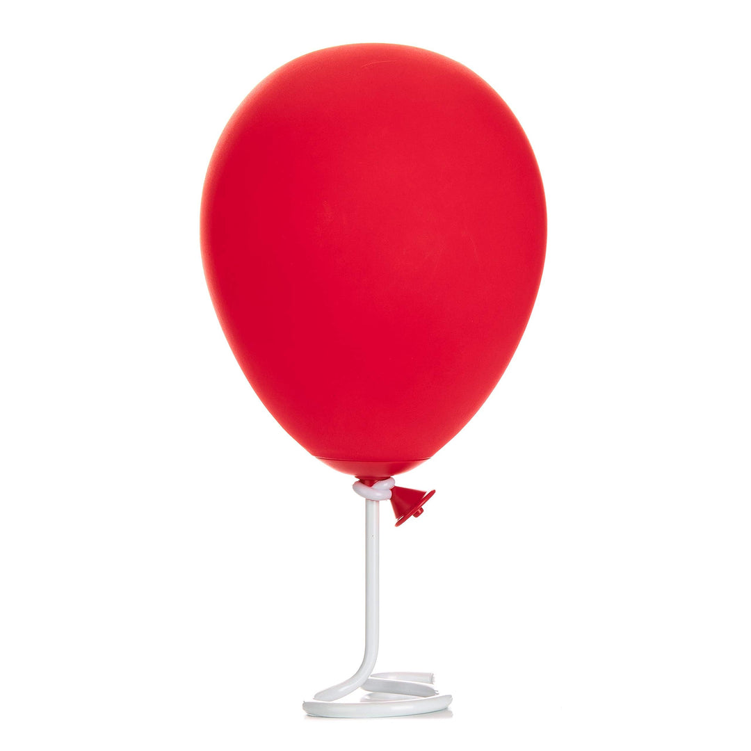 Stephen King Es Tischlampe Luftballon aus Kunststoff, leuchtet in rot.