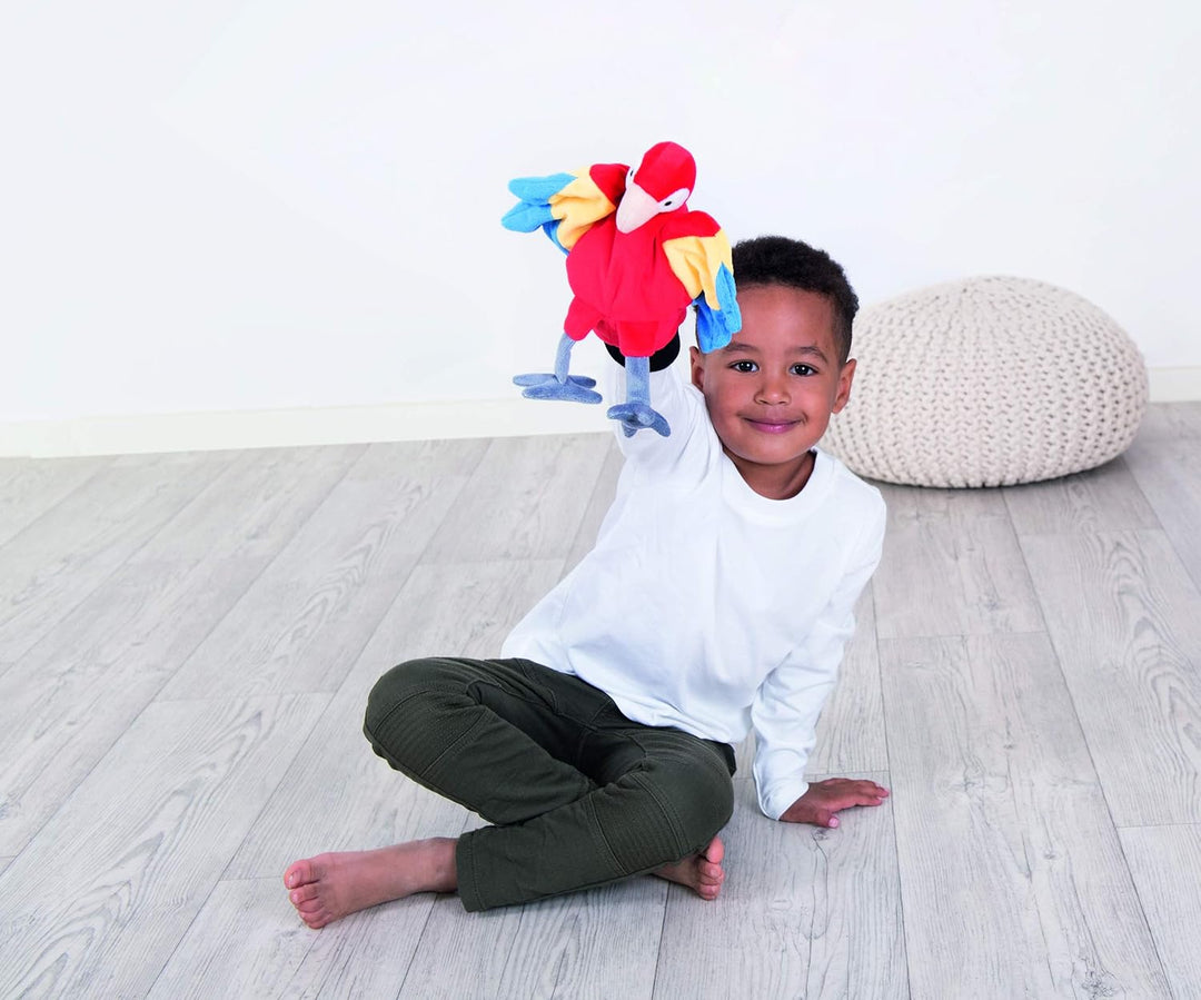 Handpuppe "Papagei", Papagei