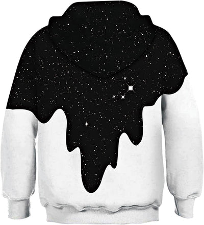 Belovecol Hoodie Jungen Mädchen Kapuzenpullover Neuheit 3D Druck Pullover Personalisierte Kapuzenpul
