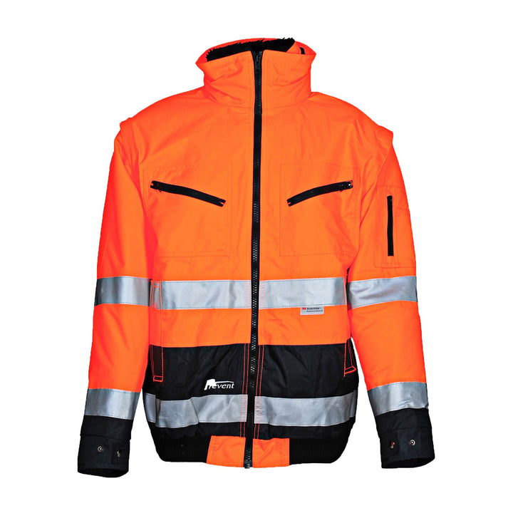 Prevent Warnschutz-Pilotenjacke 174ZO, leuchtorange, Gr. M M-6XL, M-6XL