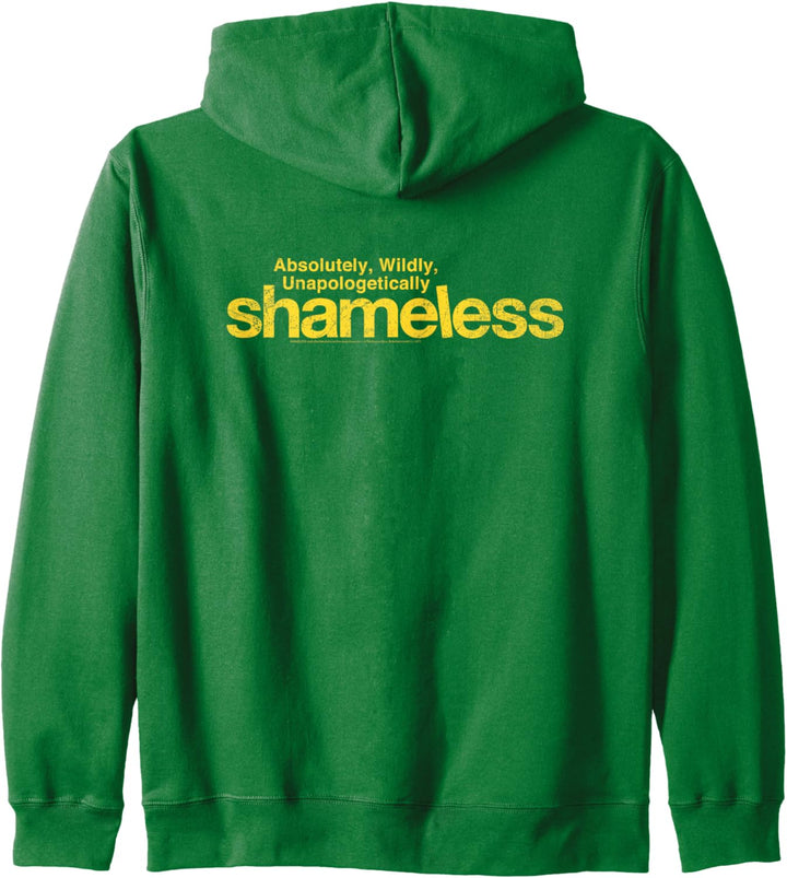 Shameless Logo Green Kapuzenjacke