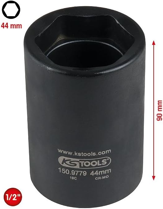 KS Tools 150.9779 3/4" Traggelenk-Stecknuss für PSA, 44 mm