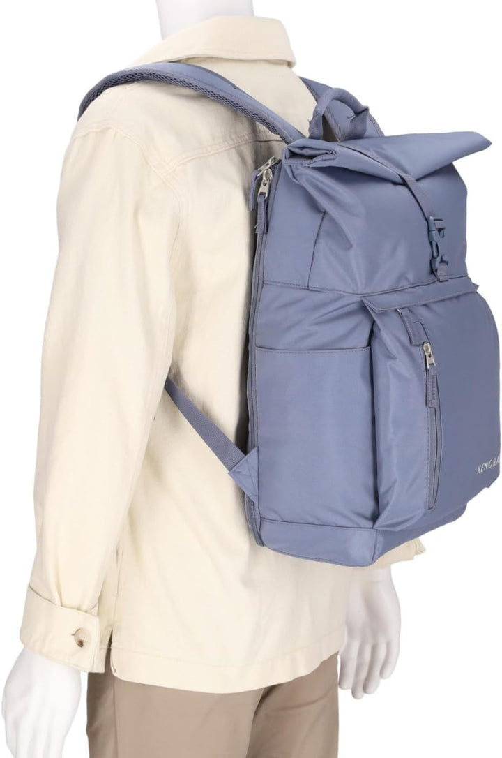 Rucksack Whitney Roll-Up | moderner Tagesrucksack mit Rolltop | gepolstertes Laptopfach (bis 17") |