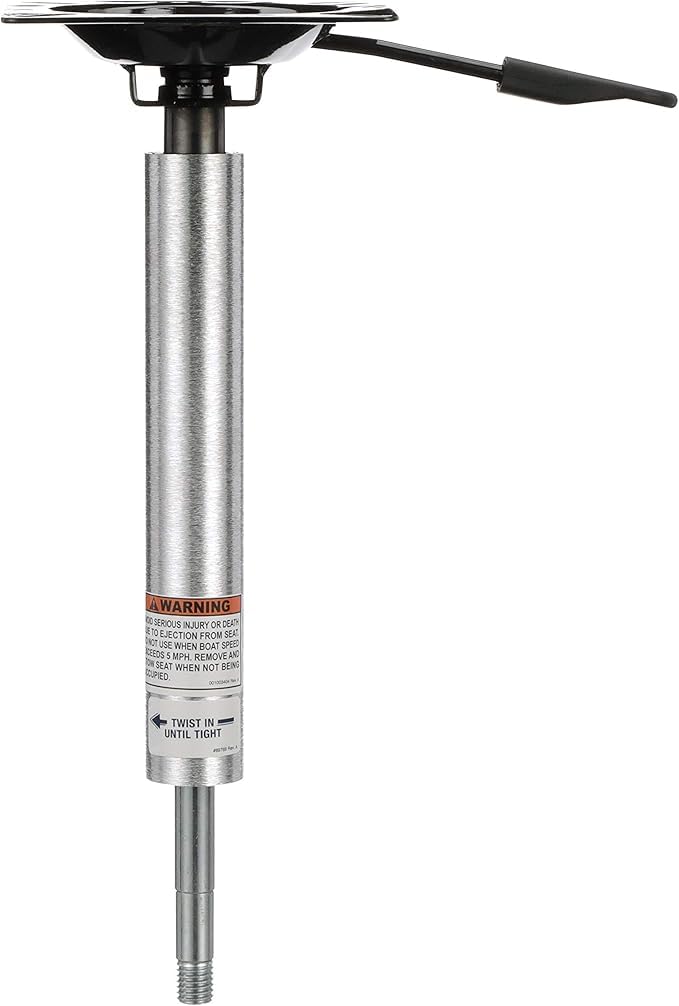 Attwood Lock'N-Pin 1,9 cm verstellbarer Power-Sockel für Boote, Sattelstütze mit Halterung, SP-3004-