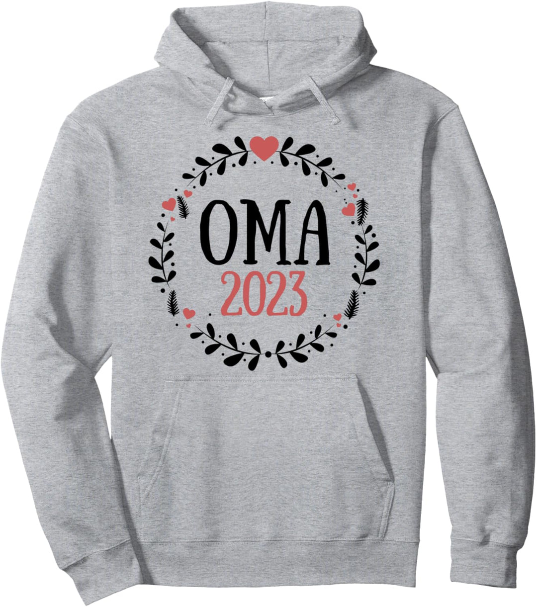 Oma 2023 Wird Geladen Grossmutter Omi Enkel Familie Uroma Pullover Hoodie