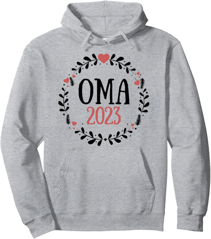 Oma 2023 Wird Geladen Grossmutter Omi Enkel Familie Uroma Pullover Hoodie