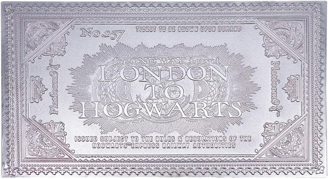 FaNaTtik THG-HP25 Hogwarts-Zug-Ticket, Mehrfarbig