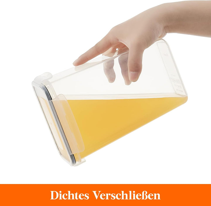 Lifewit Vorratsdosen 24 Set, luftdichte Vorratsbehälter mit Universaldeckel, Aufbewahrungsbox Küche