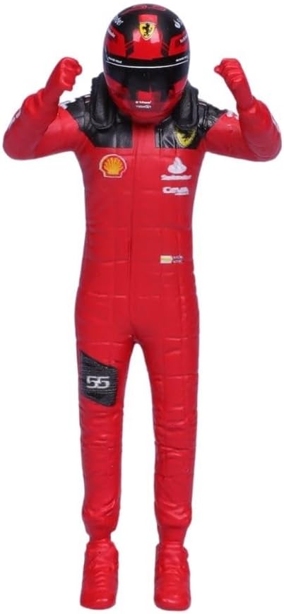 Bburago Ferrari SF-23 Carlos Sainz Nr 55 Saison 2023 Formel 1 F1 - Massstab 1/24 23cm Modellauto mit