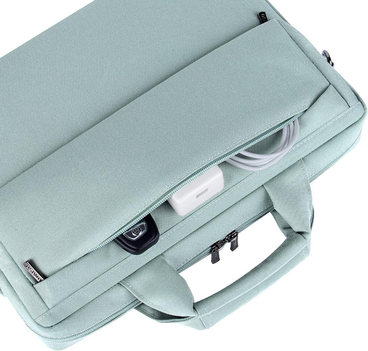 DOMISO Laptoptasche 17 Zoll Wasserabweisende Aktentasche Herren Business Schutztasche Notebook Tasch