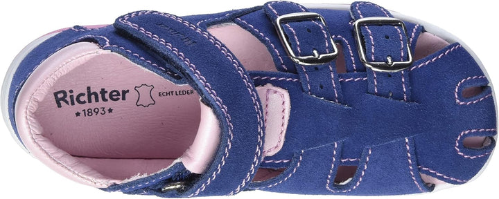 Richter Kinderschuhe Mädchen Sandaletten Lauflernschuh Mehrfarbig Freizeit, 22 EU Nautical Candy