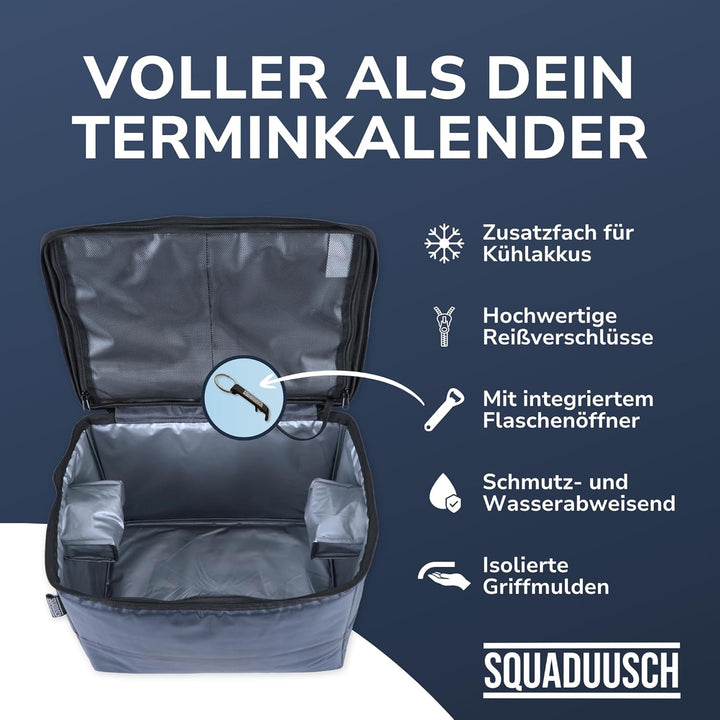 Bier Kühltasche - Kühltasche für Bierkasten - Isoliertasche für Bierkiste