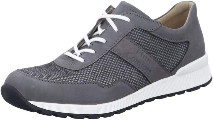 Finn Comfort Herren Prezzo Sneaker 40.5 EU Mittelgrau, 40.5 EU Mittelgrau