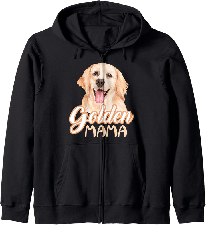 Golden Mum Tshirt Golden Retriever Kapuzenjacke
