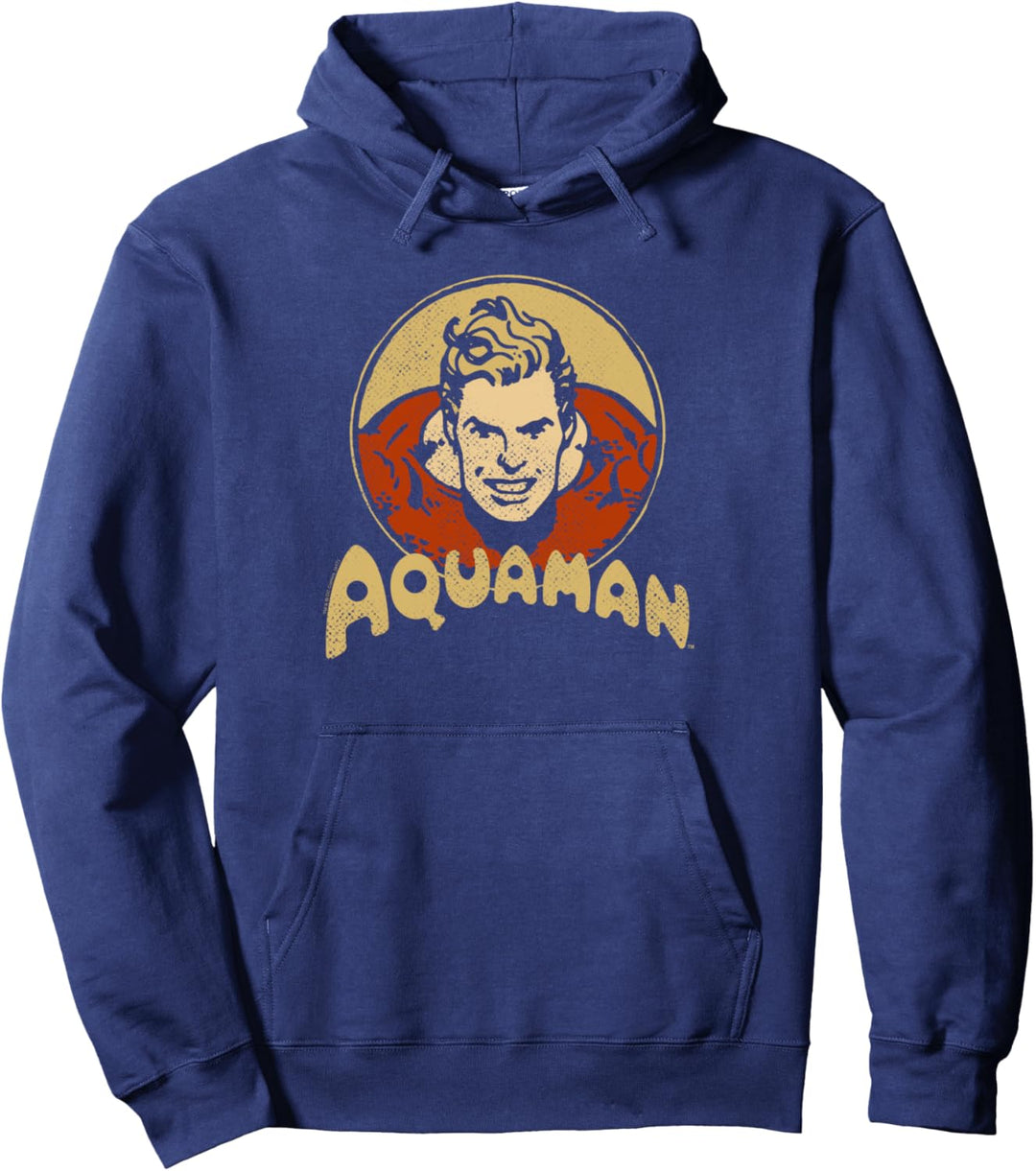 Aquaman Aqua Circle Pullover Hoodie