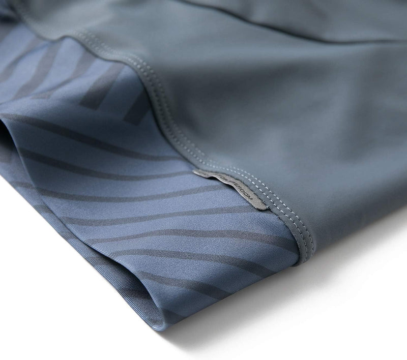 Santic Trägerhose Fahrrad Herren Fahrradhose Kurz mit Sitzpolster Radhose Herren Kurz Gepolstert S G