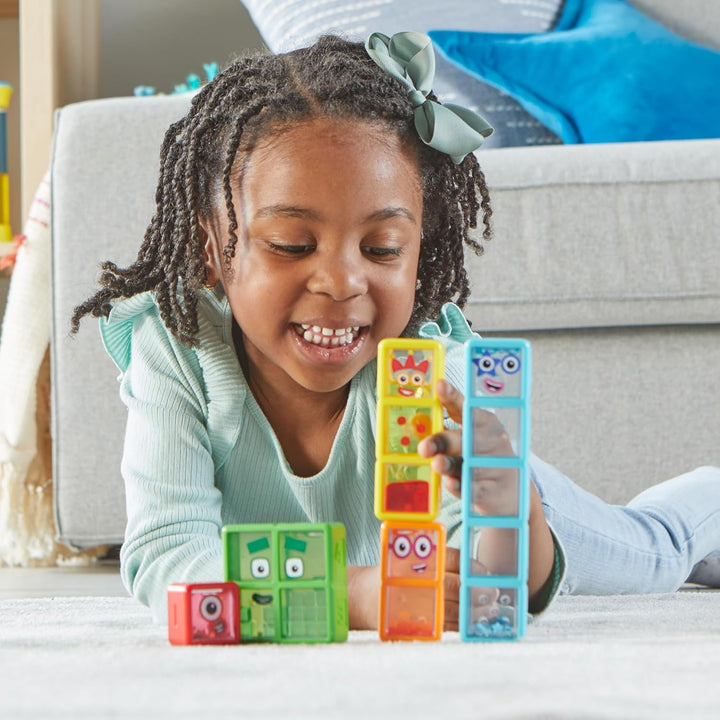 Learning Resources Numberblocks Eins bis Fünf Sinnesflaschen, Spielzeug für 3-jährige Jungen und Mäd