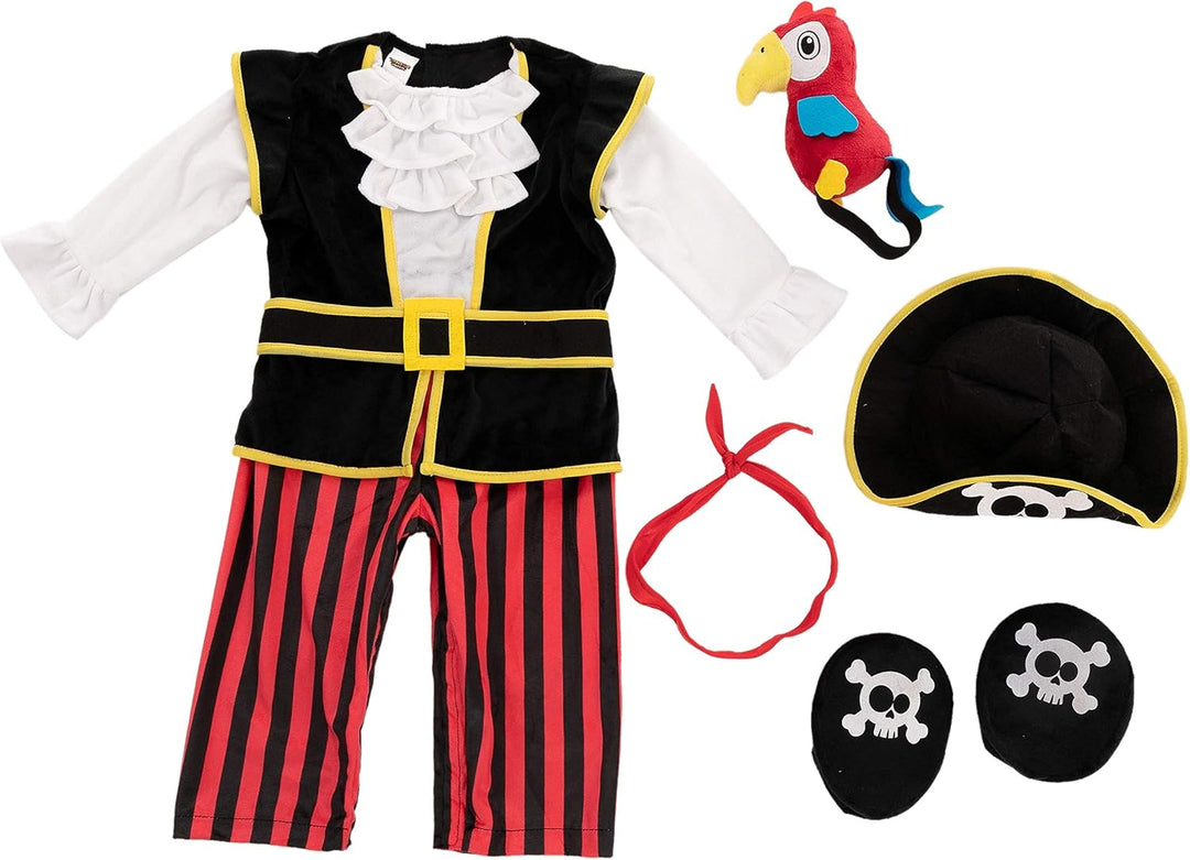 Spooktacular Creations Piraten Kostüm für Babys Kleinkinder Halloween Süsses oder Saures, Verkleidun