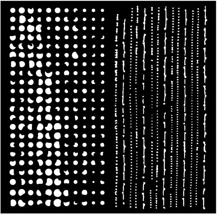 Stamperia - Thick Stencils for Scrapbooks, Albums, Cards, Bullet Journals, and More, Double Texture,