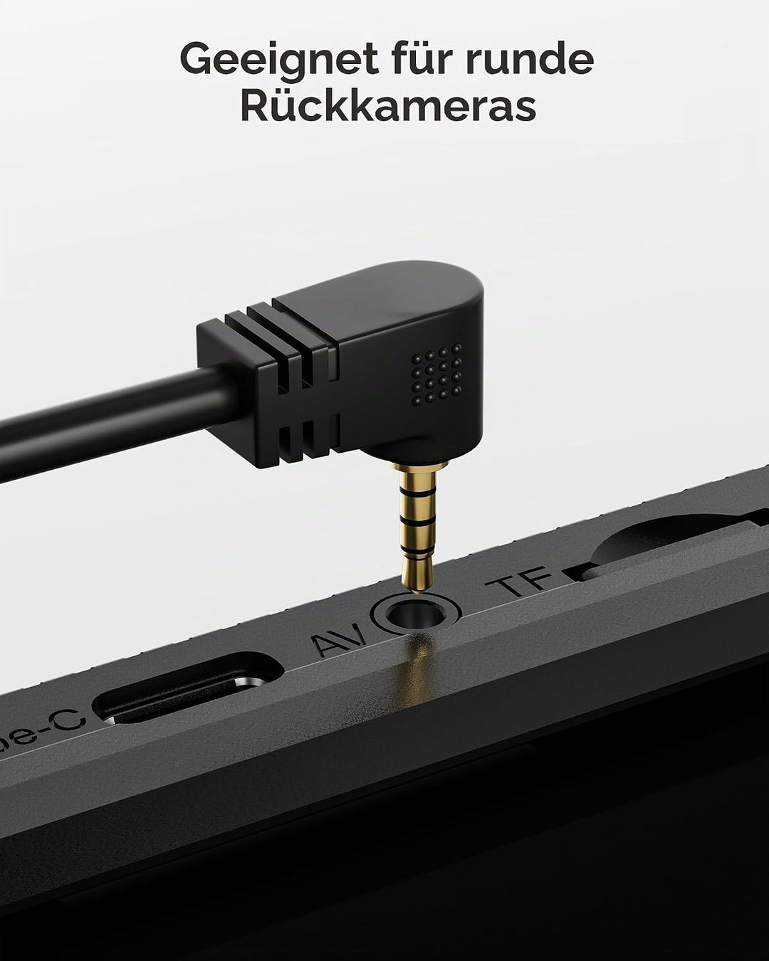 WOLFBOX 15m/50FT Rückfahrkamera Längere Ersatzkabel G840S/G840H/G850/G900/G930/i07 Spiegel-Dashboard
