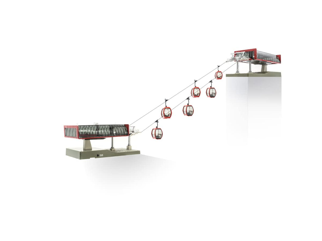 Jagerndorfer JC82496 Cable Car System Starter Set Red/Black Cars