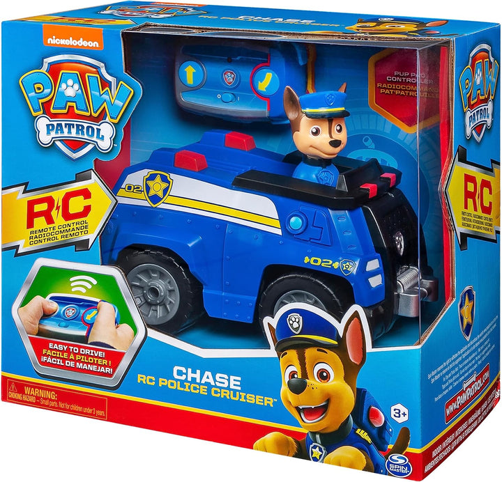 PAW Patrol Chases ferngesteuertes Polizeiauto mit Fernbedienung, Spielzeug für Kinder ab 3 Jahren, B