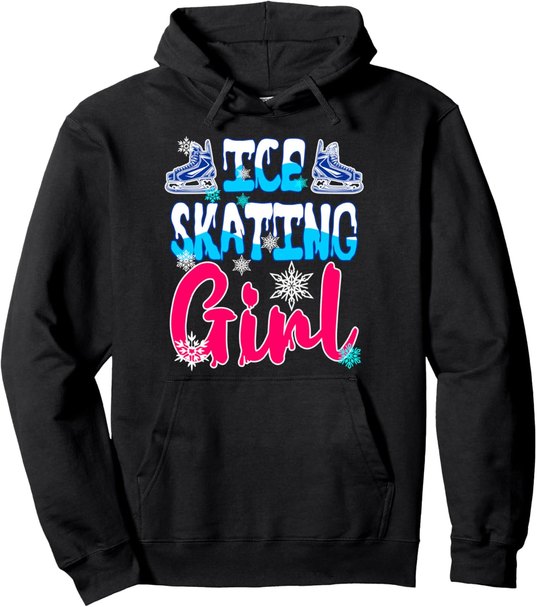 Ice Skating Girl Schlittschulaufen Eislaufen Eiskunstlaufen Pullover Hoodie