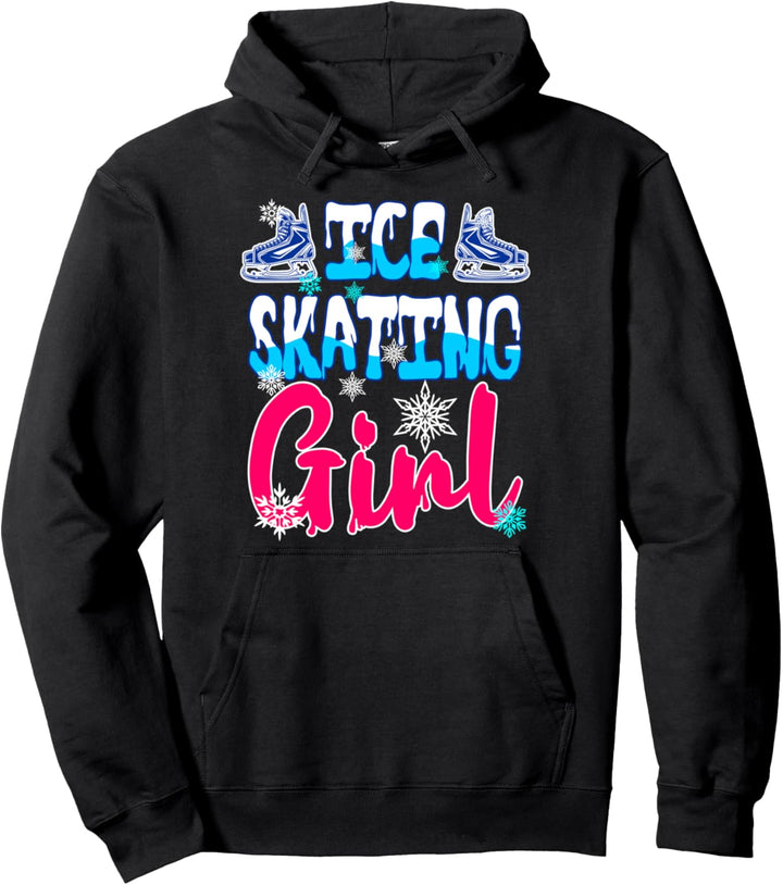 Ice Skating Girl Schlittschulaufen Eislaufen Eiskunstlaufen Pullover Hoodie