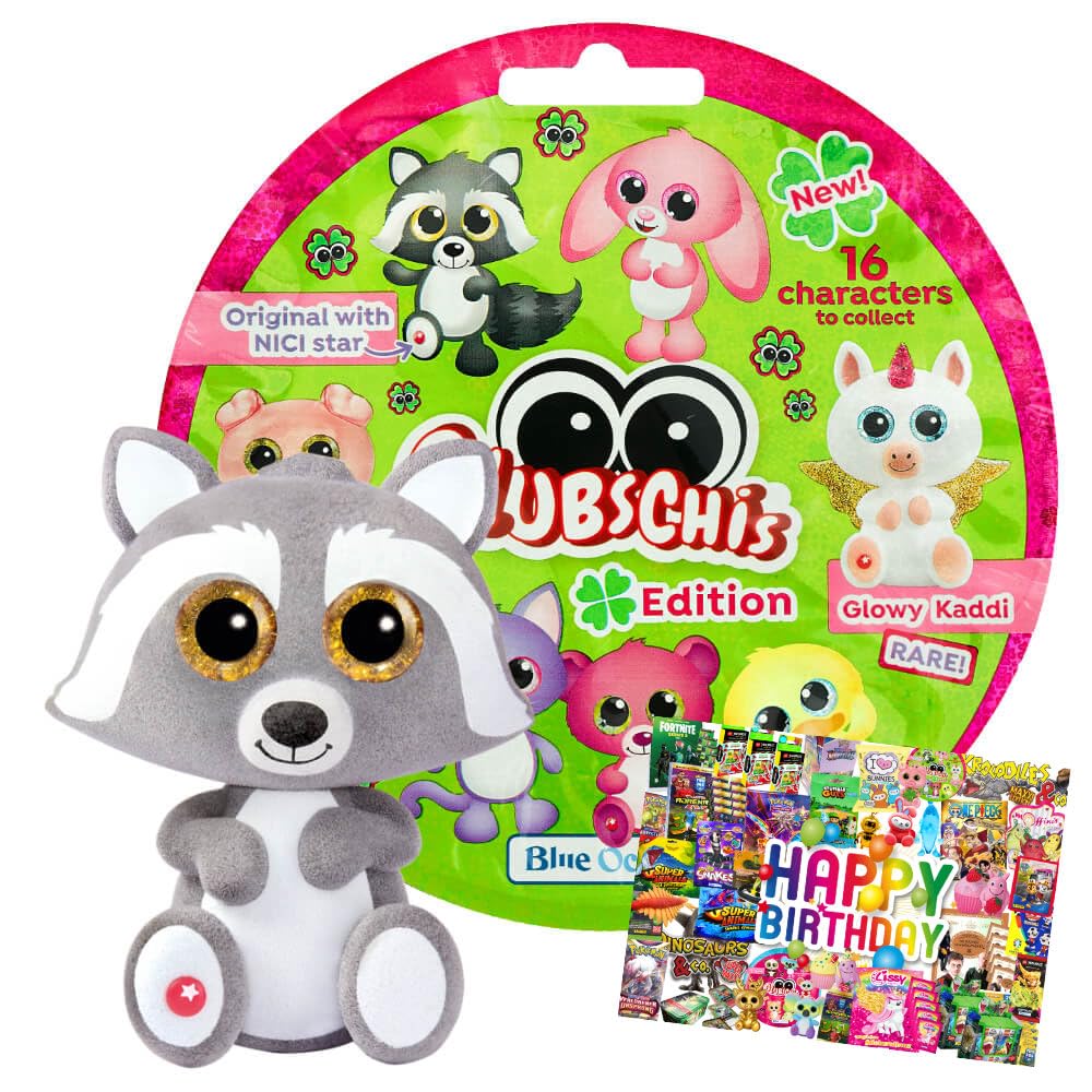 Bundle mit Blue Ocean Glubschis Sammelfigur Glück Serie 3 - Glubschi Glitzer - Figur Clooney - Exklu