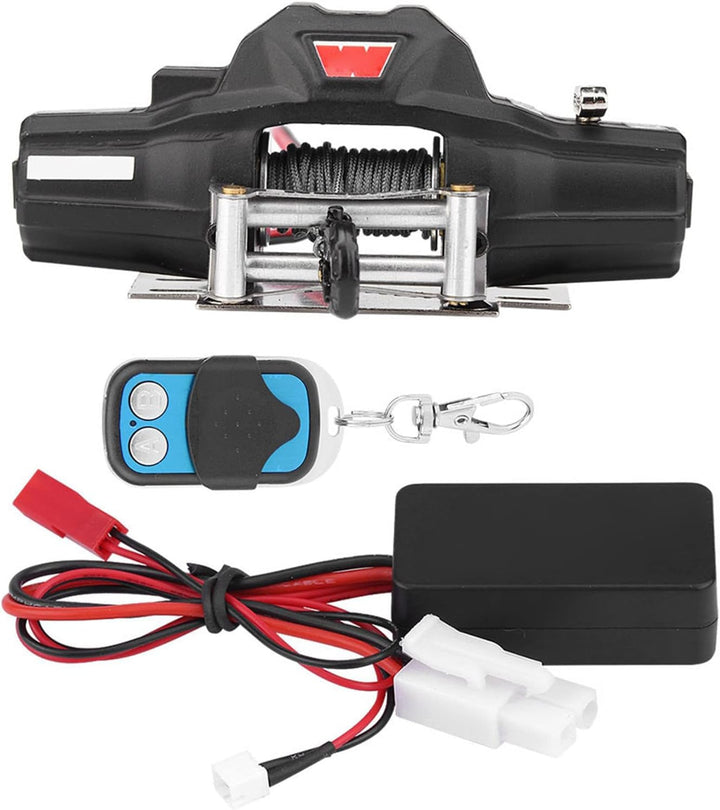 Dilwe RC Auto Winch dual motorwinde Massstab 1/8 RC Modellauto Crawler Car Zweimotorige Winsch mit F