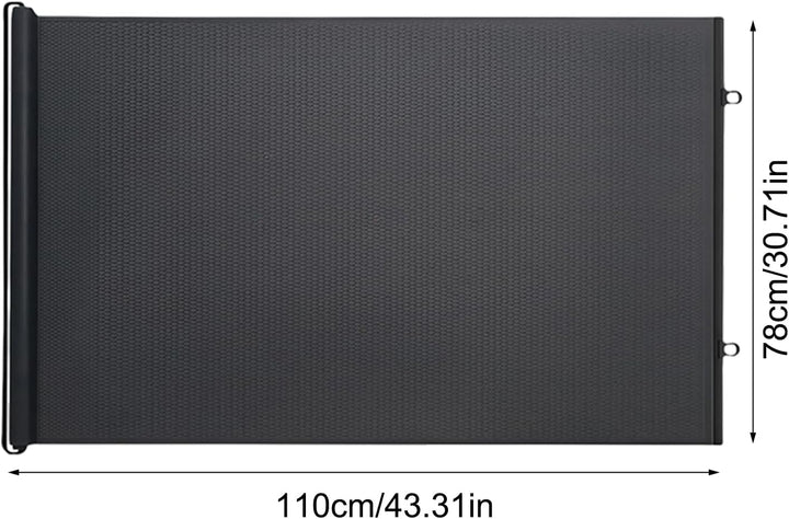 Hundegitter | Ohne Bohren Kleines Gehege - Gate Isolation Hundenetz - für Outdoor Flur Tür Treppenha