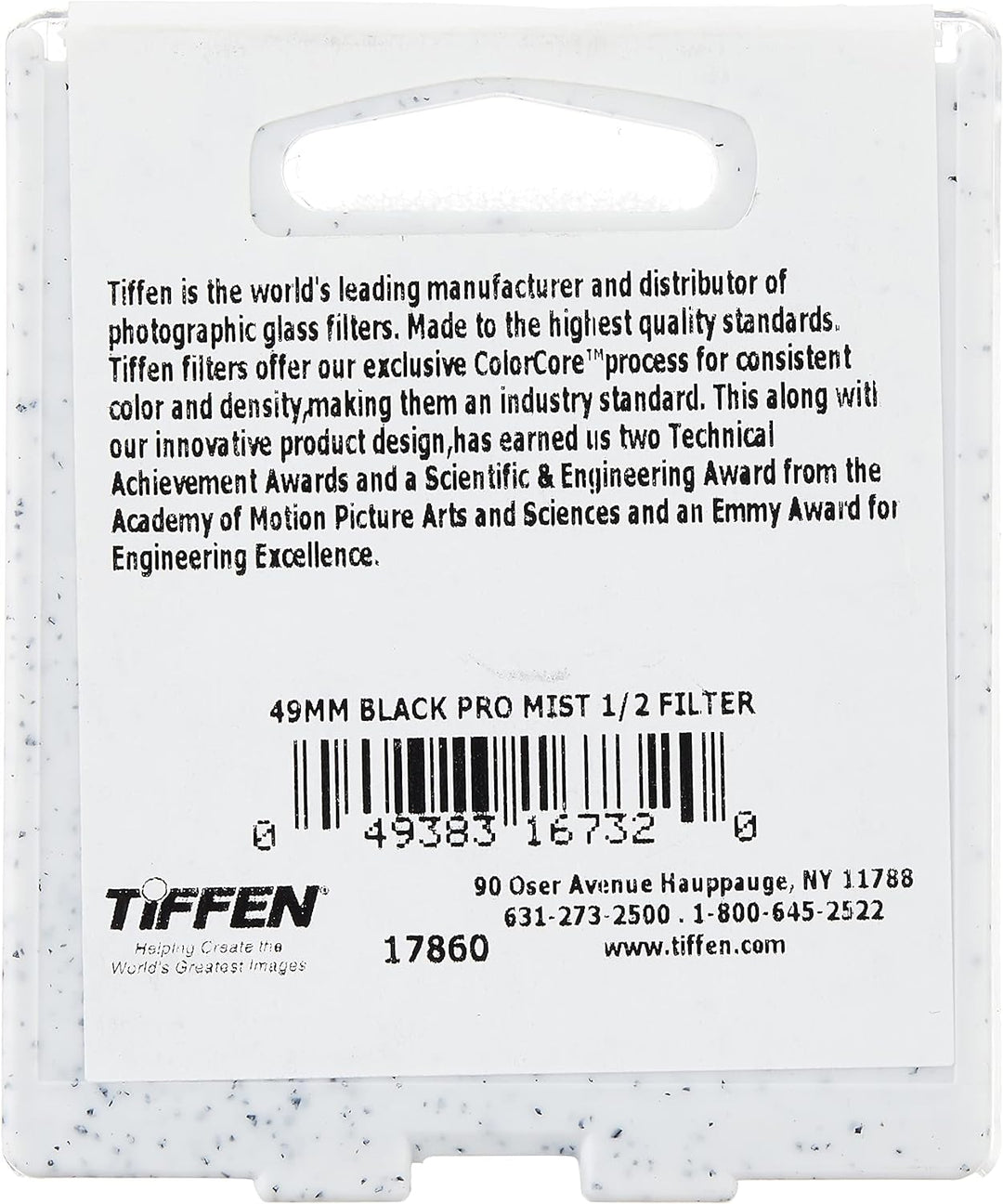 Tiffen Filter 49MM Black PRO-Mist 1/4 Filter & Filter 49MM Black PRO-Mist 1/2 Filter 49mm Bundle mit
