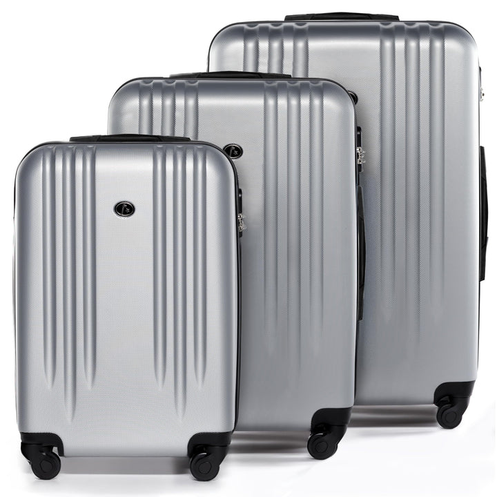 FERGÉ Kofferset 3 teilig Hartschale Marseille Reisekoffer Trolley-Set (Handgepäck, L, XL) 3er Set Ha