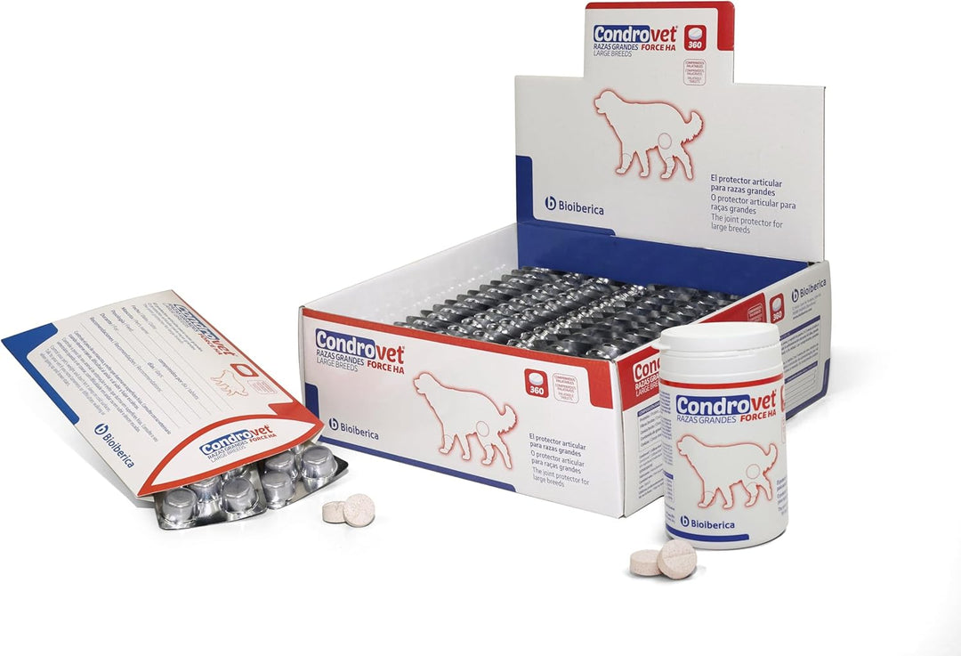 BIOIBERICA F109600 CONDROVET FORCE HAS LARGE BREEDS 80CPD, Plastic, 1 Liter, Nicht anwenden