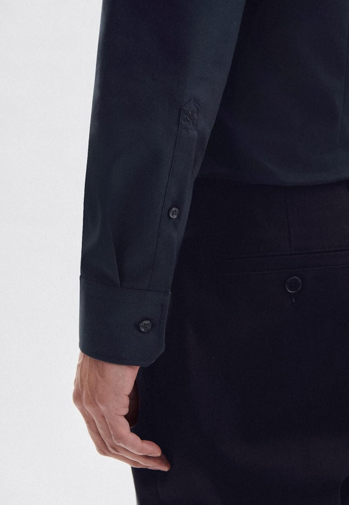 Seidensticker Herren Men X-Slim Longsleeve Hemd 36 Dunkelblau(453480), 36 Dunkelblau(453480)