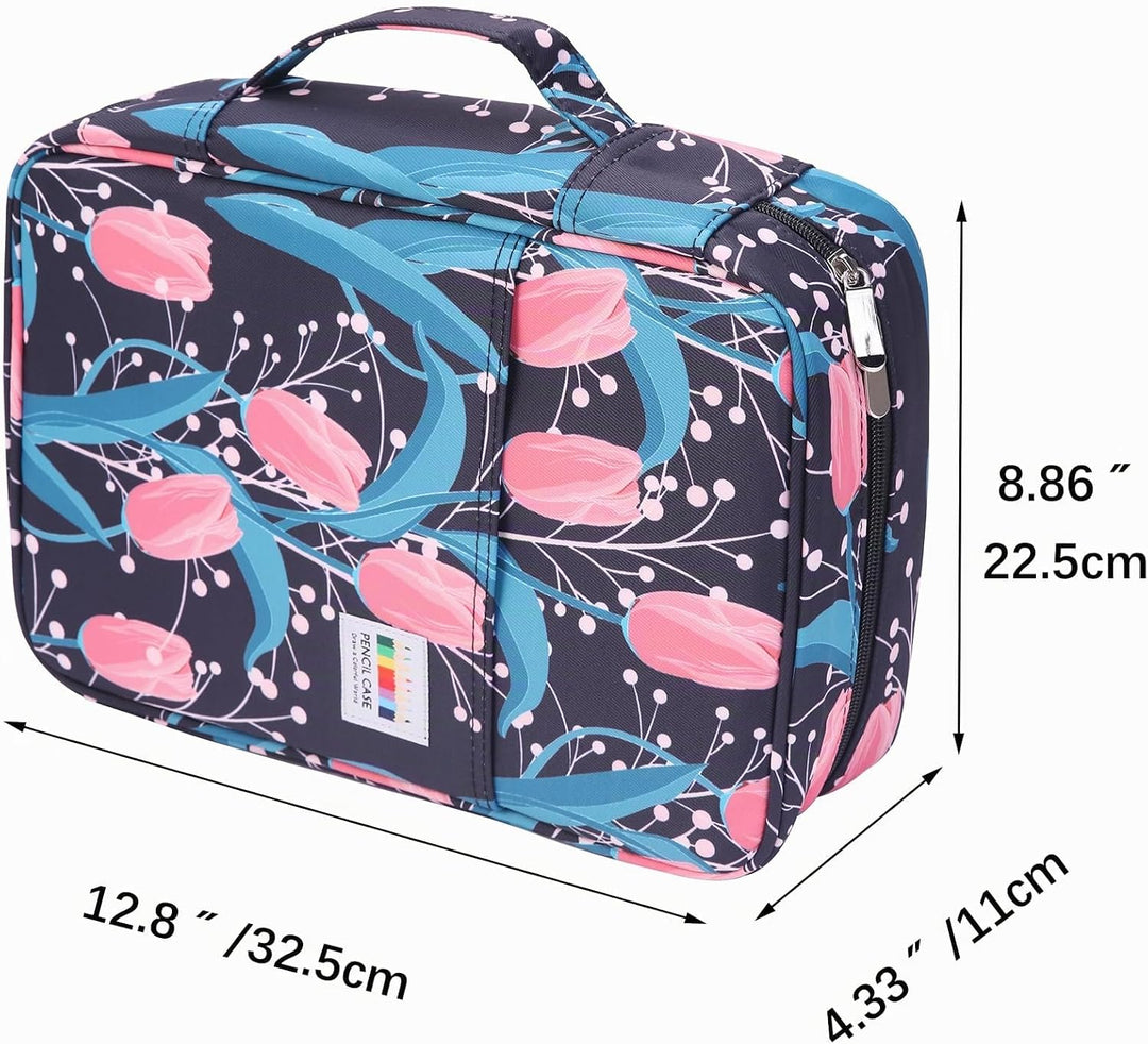 JAKAGO Federmäppchen Grosse Kapazität für 300 Stifte Aufbewahrung Buntstifte,Wasserdicht Pencil Case