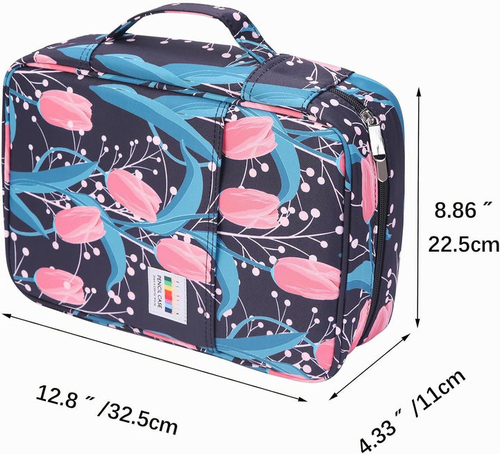 JAKAGO Federmäppchen Grosse Kapazität für 300 Stifte Aufbewahrung Buntstifte,Wasserdicht Pencil Case