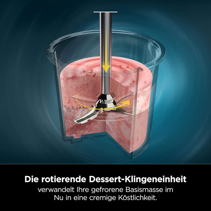 Ninja Creami Eismaschine [NC300EU] Eiscreme, Gelato, Milchshake, Sorbet, Smoothie-Bowls, 7 Programme