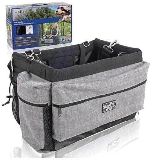 ALL FOR PAWS Travel Dog Fahrradtasche Delux mit Halterung, 3,5 kg