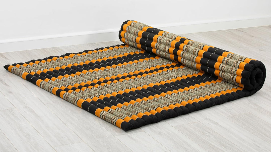 livasia Rollmatte XXL breit Doppelbett - 200x145x4,5cm - Gästebett Gästematratze 2 Personen mit Must