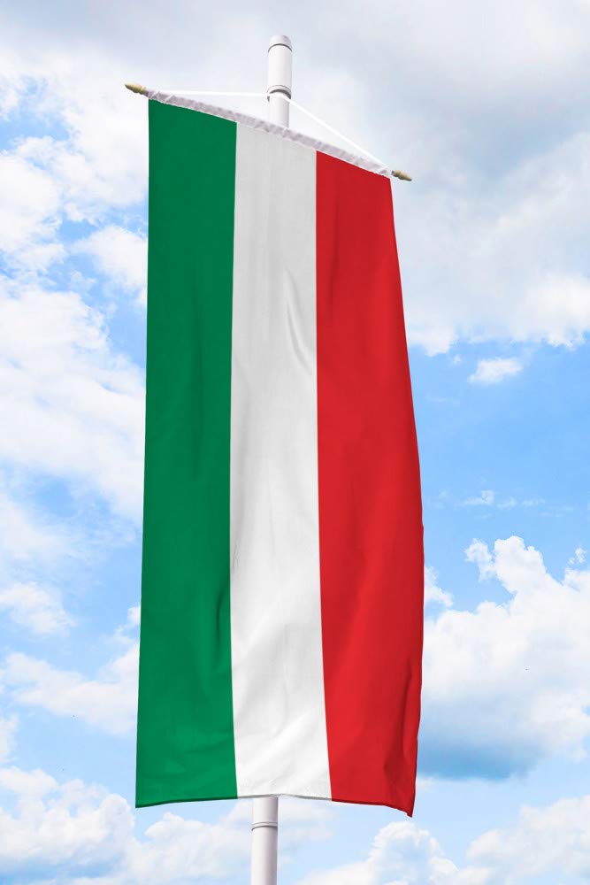 Deitert Bundesland-Flagge NRW – 80x200 cm NRW-Flagge ohne Wappen, Bannerfahne aus reissfestem Polyes