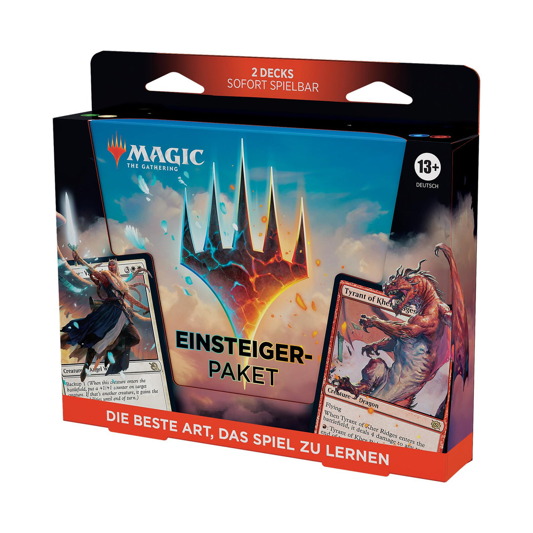 Magic: The Gathering Einsteigerpaket2023– Spielen lernen mit 2spielfertigen Decks+ 2Codes, um online