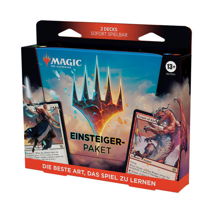 Magic: The Gathering Einsteigerpaket2023– Spielen lernen mit 2spielfertigen Decks+ 2Codes, um online