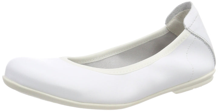 Däumling Mädchen Hadia Ballerinas 34 EU Schmal Weiss Odissea Weiss 71, 34 EU Schmal Weiss Odissea We