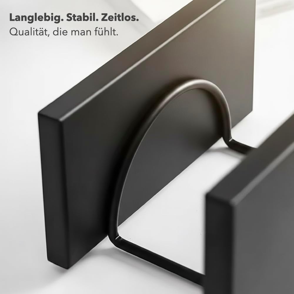 Moderner Parfüm Organizer aus Metall – Montagefreier Parfüm Ständer mit zwei Ebenen, stilvolles Parf
