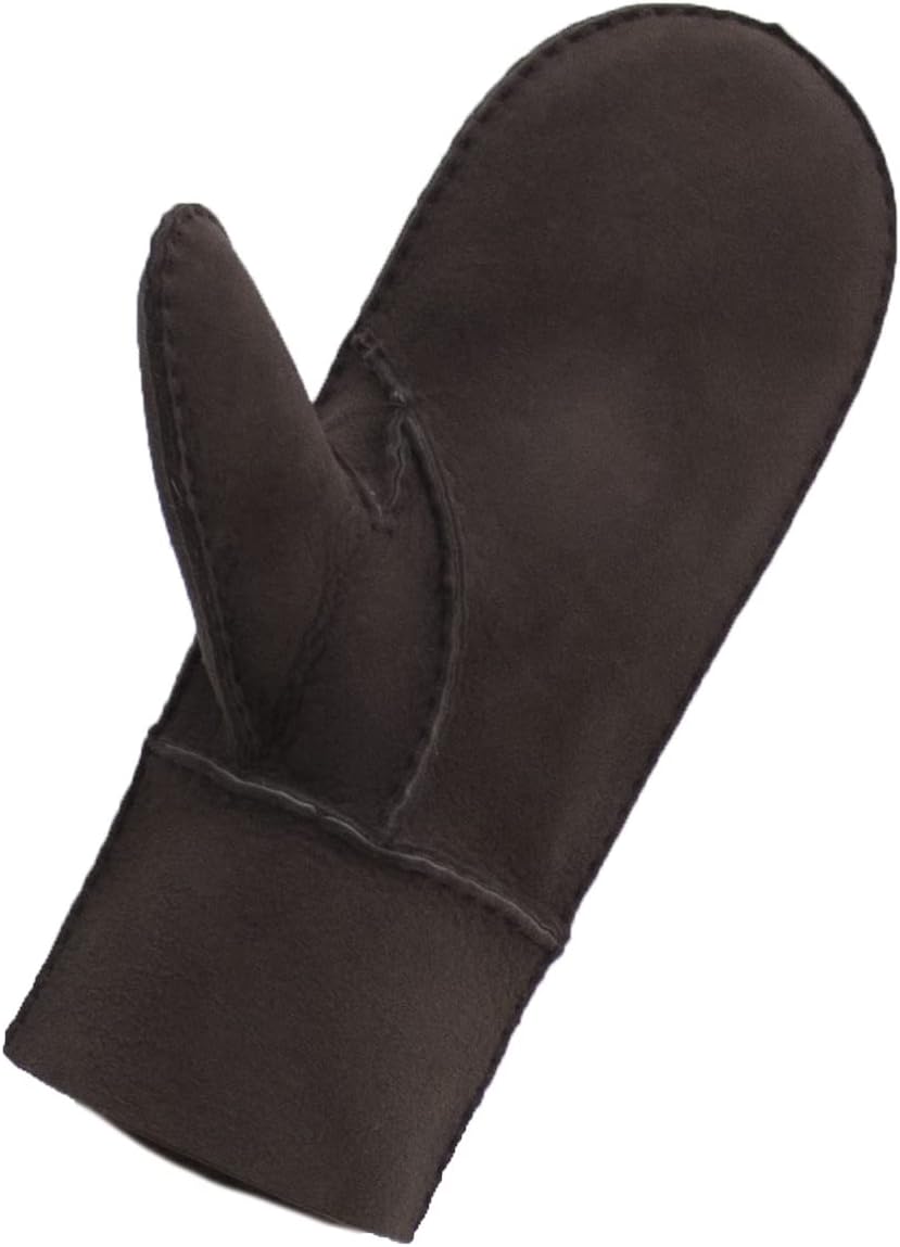 Reissner Lammfelle warme Merino Lammfell Fäustlinge Faust Handschuhe für Damen und Herren HDS-FAUST1