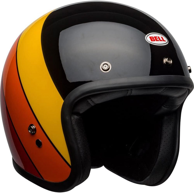 BELL CASCO CUSTOM 500 RIF BK-YL-OR-RD S ECE