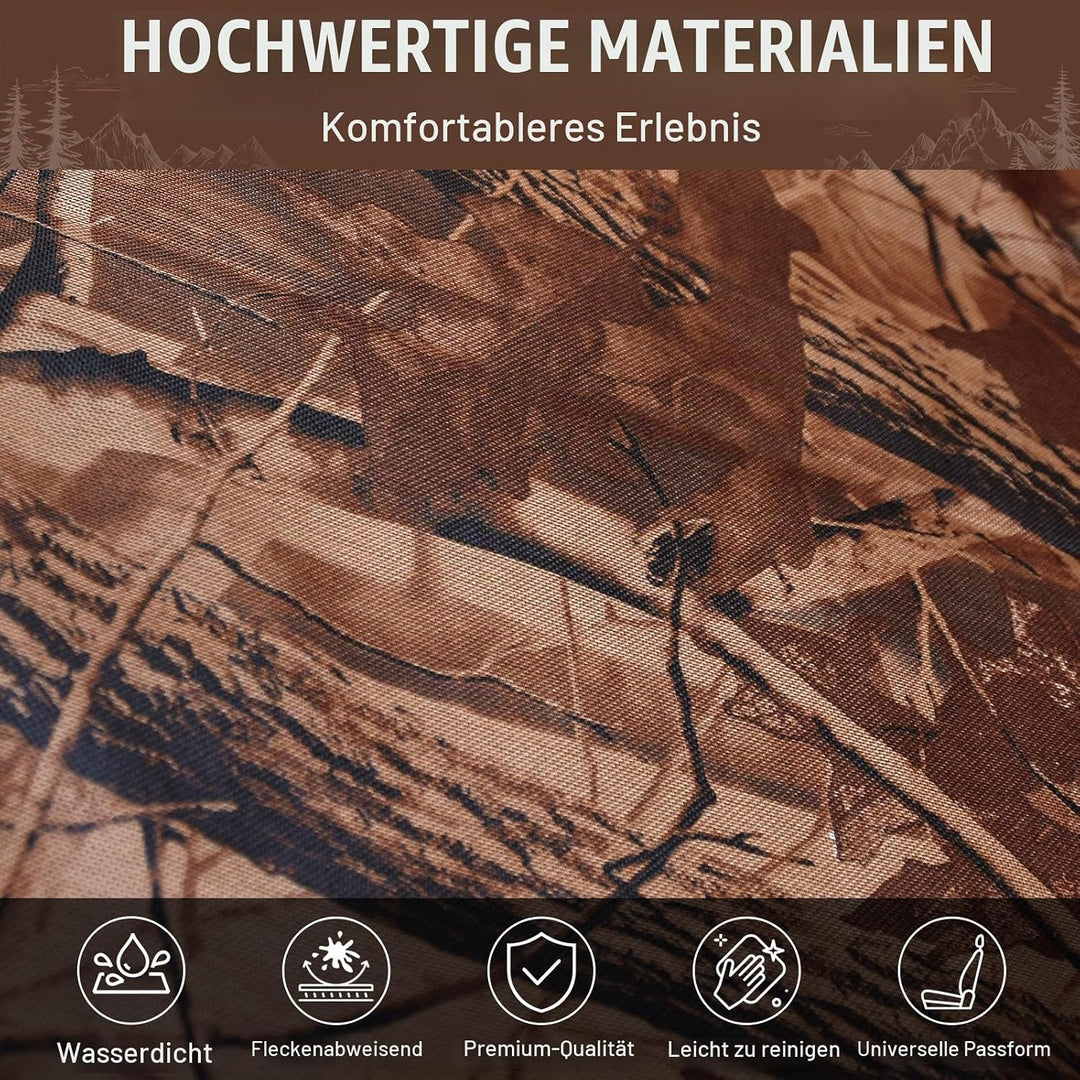 TOYOUN Autositzbezüge Vordersitze Wasserdichter Universal 600D Oxford-Gewebe Sitzbezüge Auto Vorders