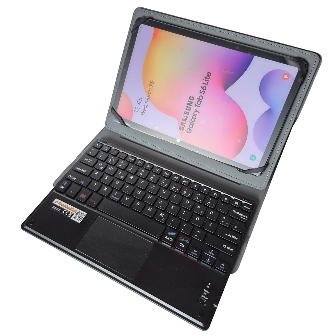 MQ für Galaxy Tab S6 10.5 - Bluetooth Tastatur Tasche mit Multifunktions-Touchpad für Samsung Galaxy