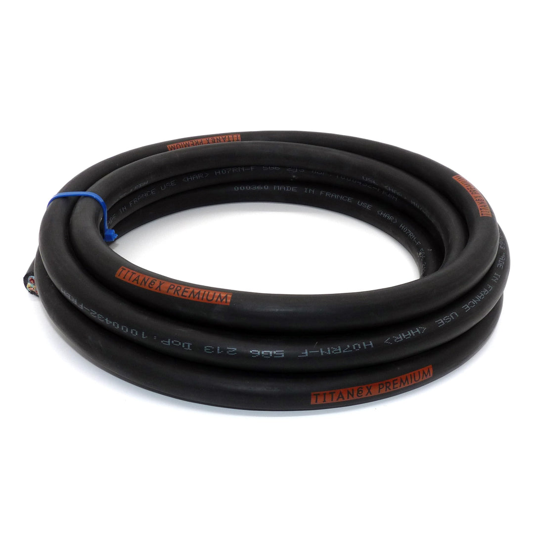 TITANEX PREMIUM H07RN-F 5x6mm² (5G6) schweres Gummikabel, Industriekabel, Baustellenkabel für den Au